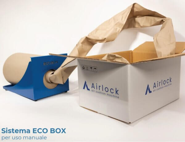 AIRLOCK ECO BOX Sistema di riempimento con carta manuale